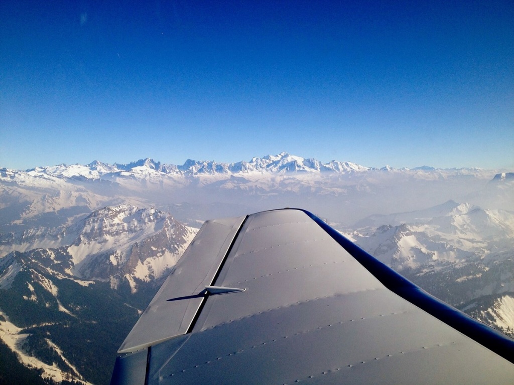 084 Uitzicht op de Mont Blanc